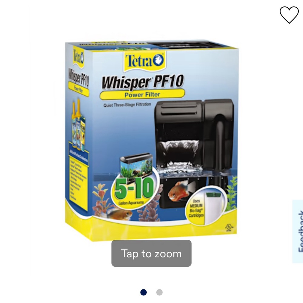 Fish tank filter tetra aquarium cleaning filtration brand new in box